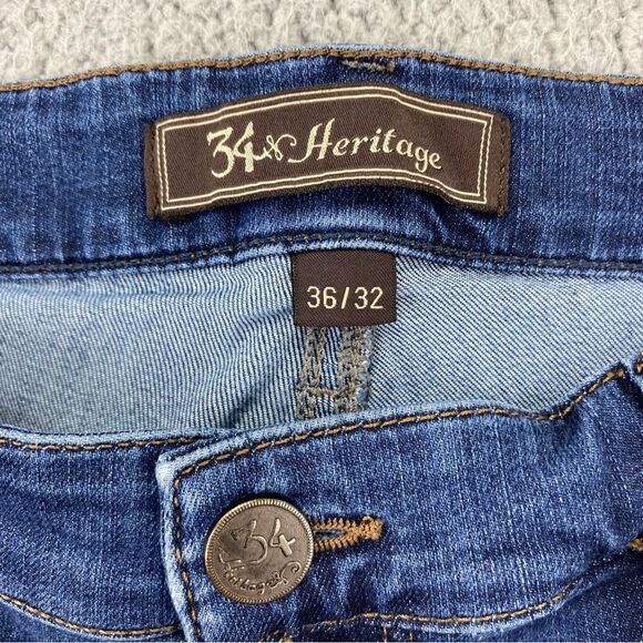 34 Heritage Men's Courage Mid-Rise Straight Jeans  |   Size:  36 - Picture 11 of 15